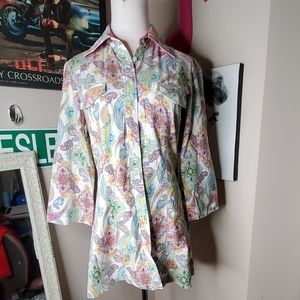 BOHO Paisley Blouse 1970